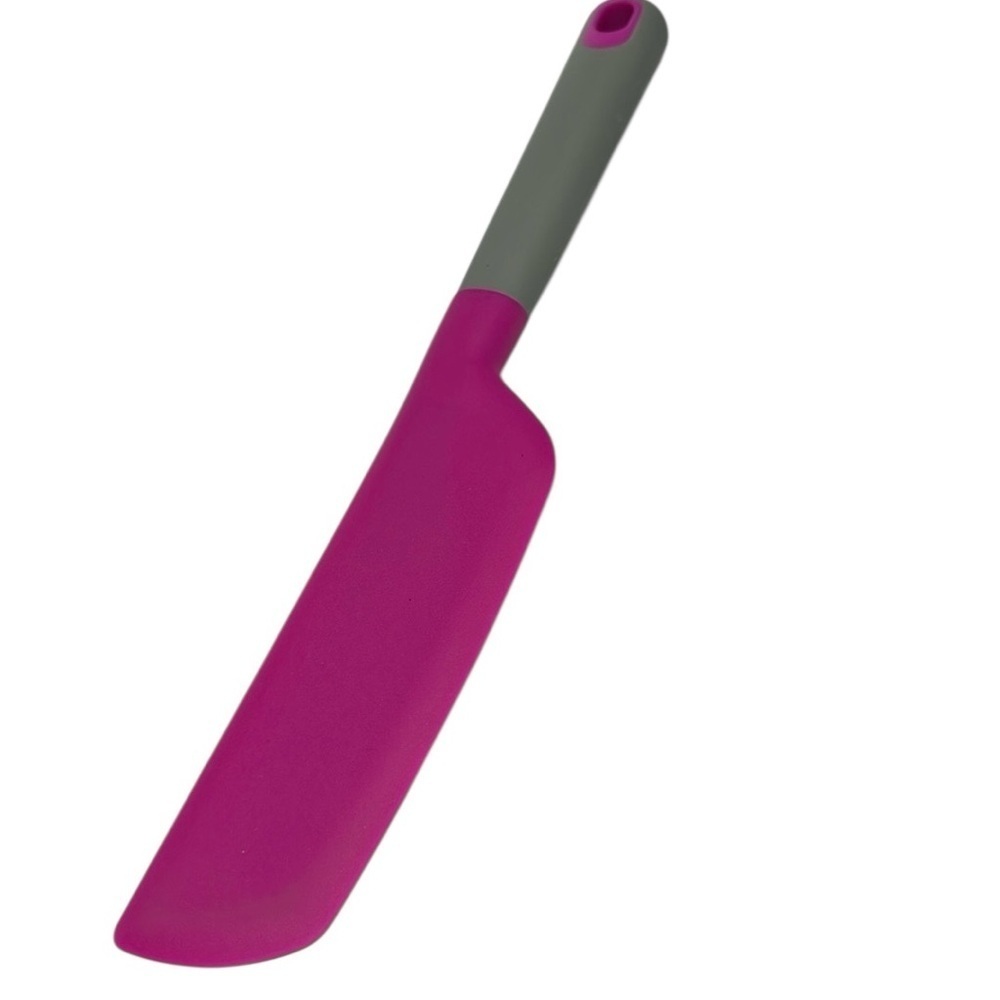 XL Pink Silicone Spatula Heat Resistant Nonstick Baking Kitchen Tool